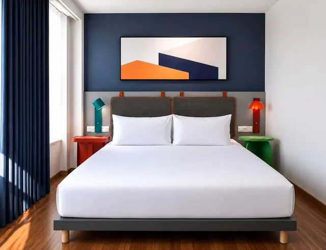 غرفة قياسية بسرير كوين، Ibis Styles Johor Bahru City Centre 1/2