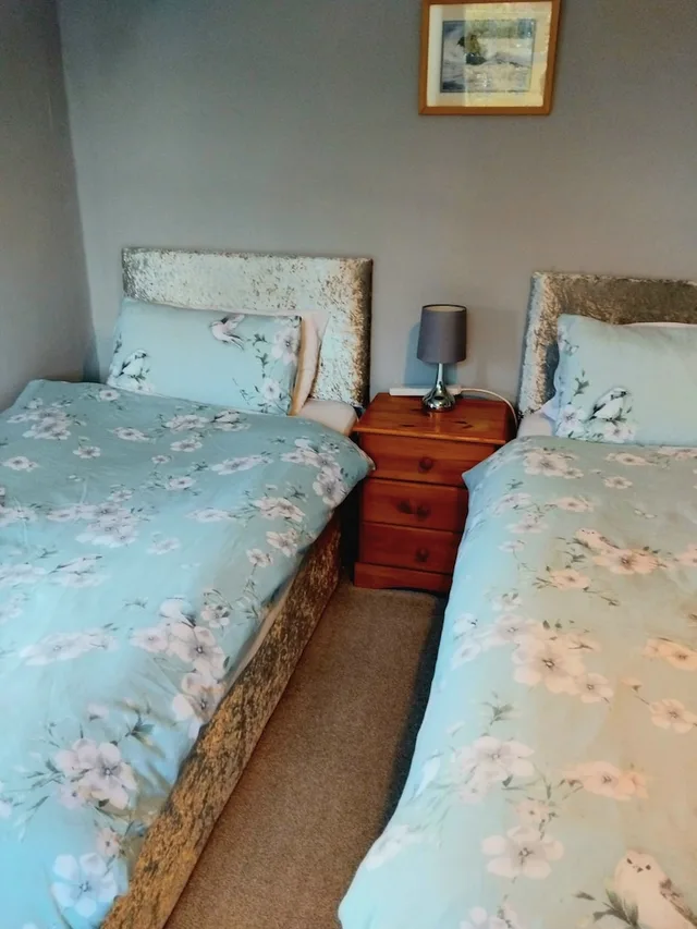 غرفة بسريرين منفصلين بحمام مشترك، The Countryman Hotel - B&B 4/10