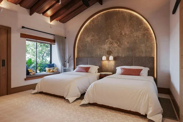 Guest Room, 2 Queen Beds, Mountain View, Villa Lapas Rainforest Eco Resort 3/4