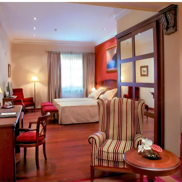 غرفة سوبيريور بسرير مزدوج، Hotel Palacio De La Magdalena 4/6