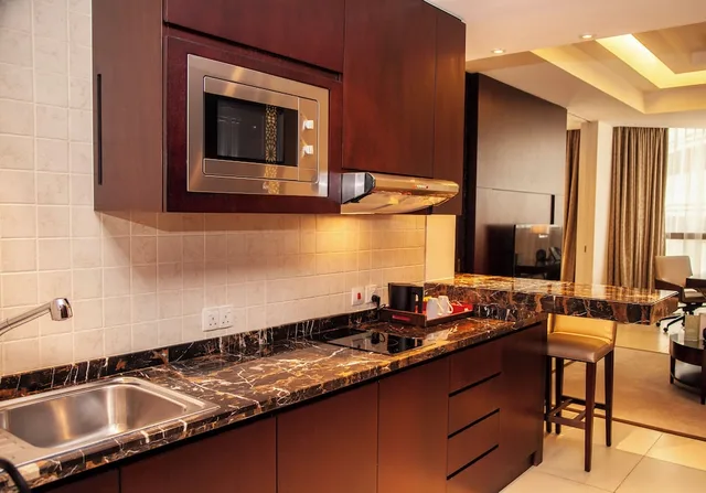 شقة بسريرين كينج وسرير فردي بـ3 غرف نوم، Bab Al Qasr Residence 9/9