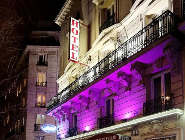 غرفة بريفيليج بسرير مزدوج بشرفة، Grand Hotel Francais 1/1