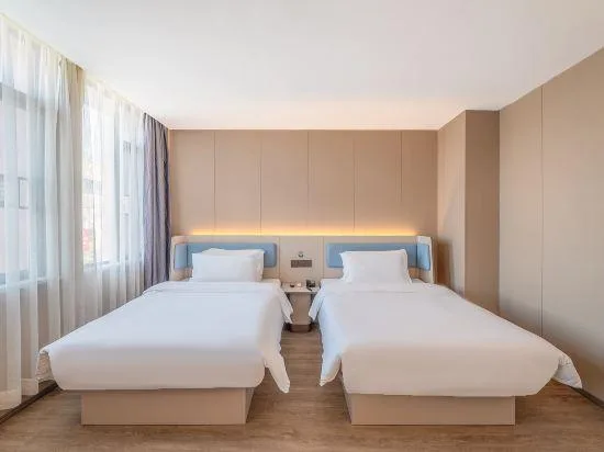 جناح بسريرين منفصلين، Hanting Hotel (Zhuhai Doumen Daxin Xinduhui) 2/2