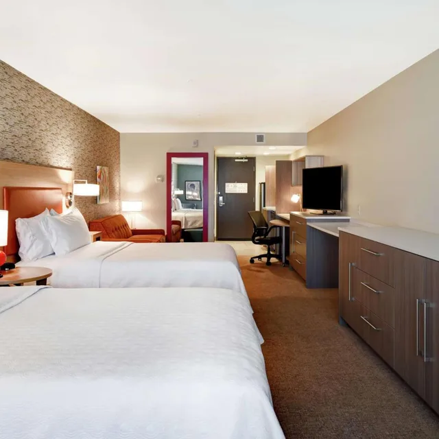 استوديو بسريرين كوين مع أريكة، Home2 Suites by Hilton Victorville, CA 2/10