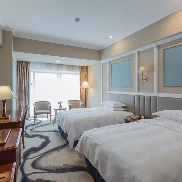 غرفة سوبيريور بسريرين منفصلين بإطلالة على المدينة، Grand Metropark Hotel Liyuan Chongqing 1/6