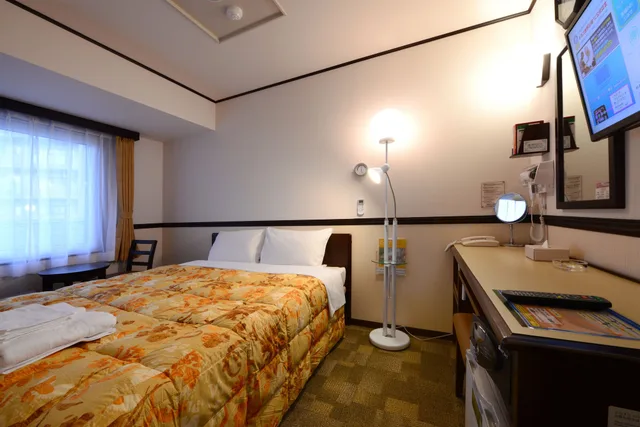 غرفة قياسية بسرير مزدوج، Toyoko Inn Okayama Eki Higashi Guchi 3/7