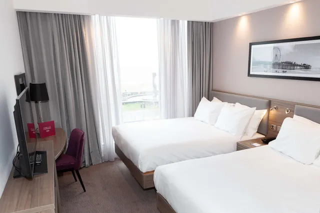 غرفة عائلية بسرير كوين، Hampton By Hilton Blackpool 1/10