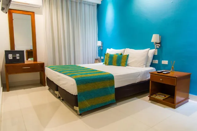 غرفة بسرير مزدوج، Bocagrande Cartagena de Indias 4/9