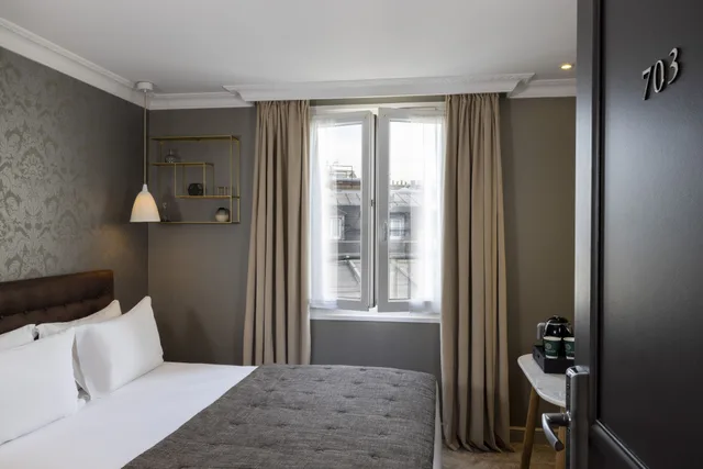 Classic, Twin Beds, Hotel Madeleine Haussmann 2/10