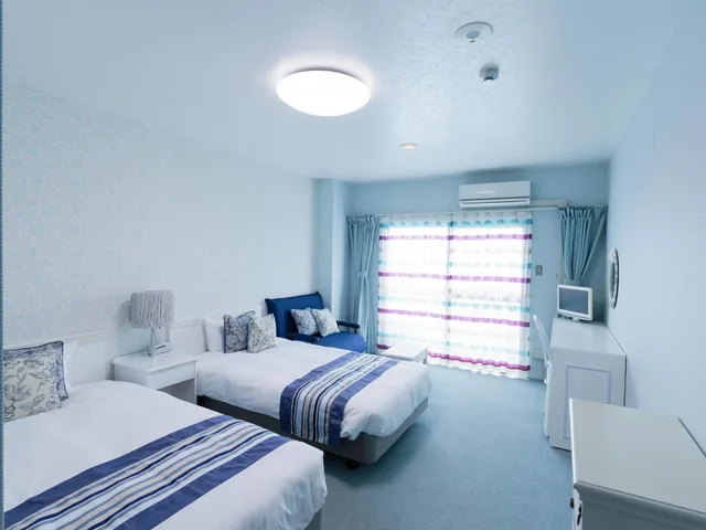 غرفة بسريرين منفصلين، Hotel Caretta Amami 4/4