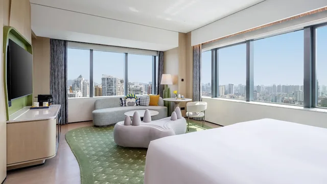 Kids Theme, Grand, King Bed, 2 Bunk Beds, Club Lounge Access, Accessible، Xiamen Sm City By Ihg 1/5