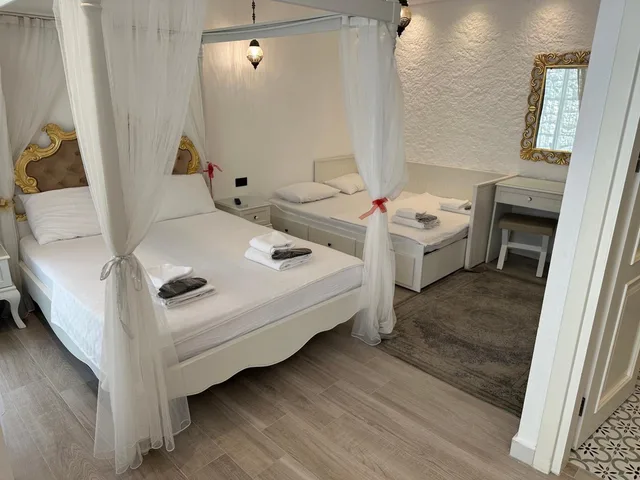 غرفة رباعية بإطلالة على الحديقة، Alacati Grand Eldoris Otel 7/10