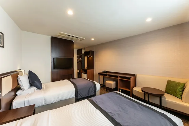 Renovated, Deluxe, Twin Beds, Annex, Smoking, Hotel Mystays Kanazawa Castle 1/3