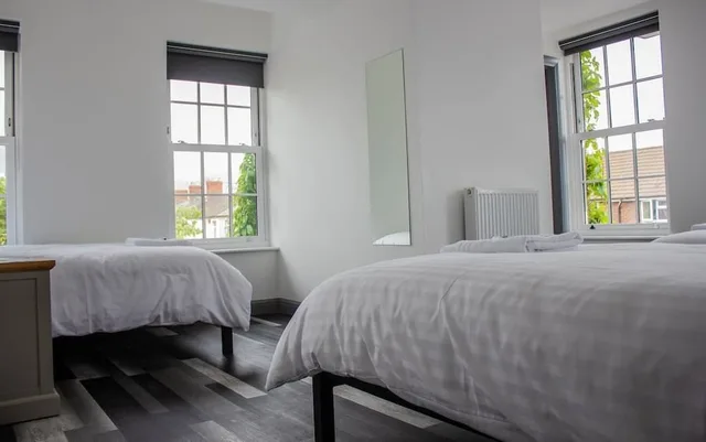 غرفة بسرير مزدوج أو سريرين منفصلين، Crofts Hotel 4/9