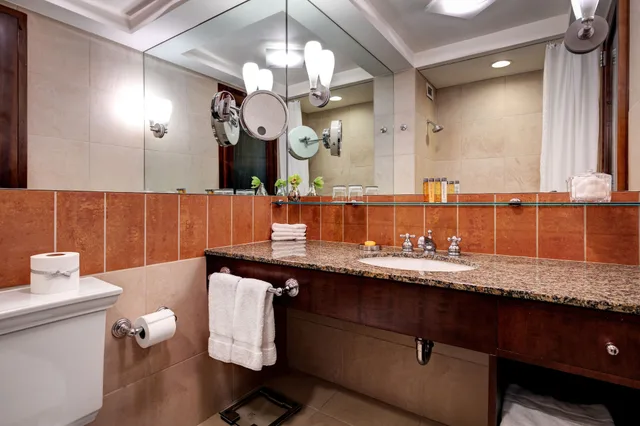 غرفة بسريرين كوين بشرفة، Hotel Giraffe 8/8