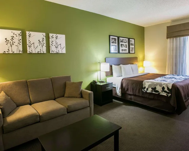 جناح بسرير كينج لذوي الإعاقة، Sleep Inn & Suites Dripping Springs - Austin Area 3/4