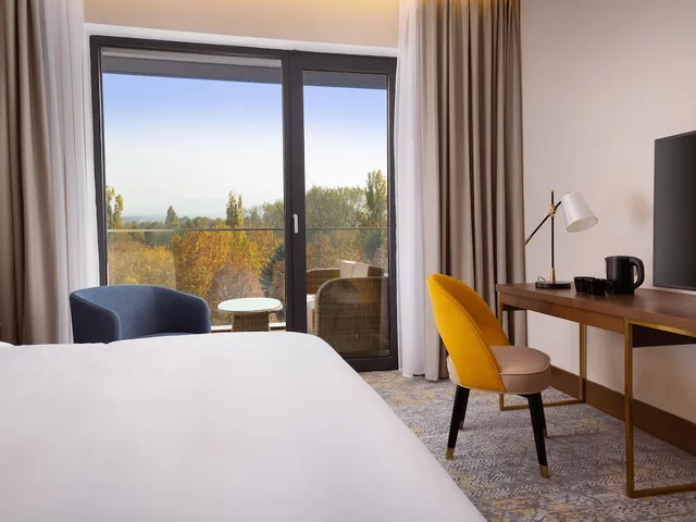غرفة كلاسيكية بسرير مزدوج بإطلالة على الجبل، Swissotel Wellness Resort Alatau Almaty 4/9