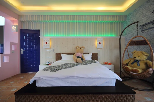 غرفة ديلوكس بسرير مزدوج بإطلالة على البحر بشرفة، Lighthouse B&B 1/2