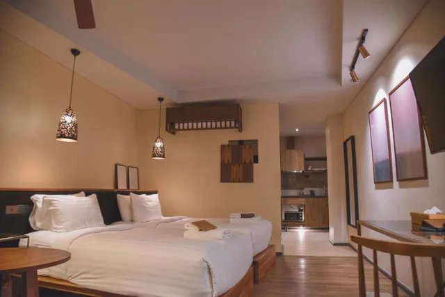 جناح استوديو بسرير كينج، Gategaa Village 2/9