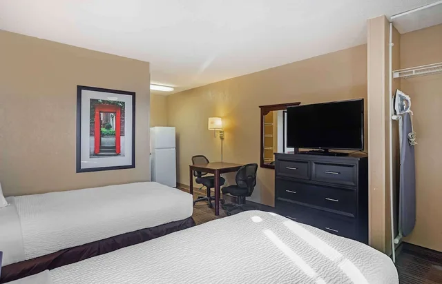 استوديو بسريرين منفصلين، Extended Stay America Seattle - Tukwila 1/3