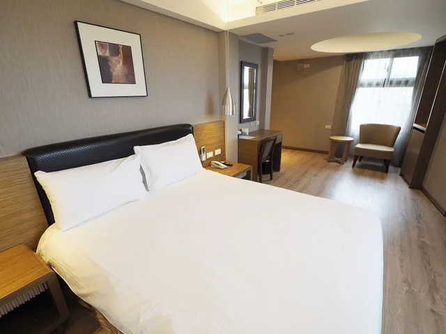 غرفة بسرير مزدوج بإطلالة على البحر، Kailan Hotel 1/4