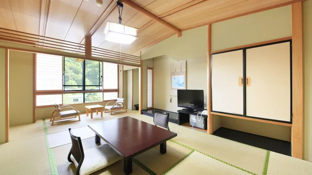 غرفة يابانية بأرضية تاتامي للمدخنين، Yumoto Hotel Achigawa 1/1