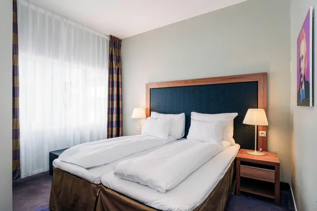 غرفة عائلية بسرير مزدوج، Quality Edvard Grieg Hotel 2/10