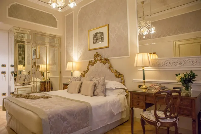 غرفة ديلوكس بسرير كينج، Grand Hotel Majestic gia Baglioni 4/8