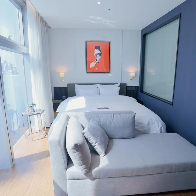 جناح جونيور بإطلالة جزئية على البحر، H Avenue Hotel Gwangali Beach 6/10