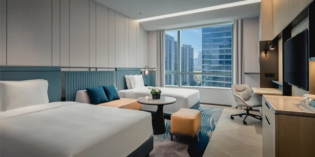 غرفة قياسية، Crowne Plaza Hangzhou Riverside by IHG 1/2