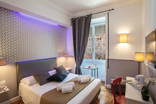 غرفة بسريرين منفصلين، 94rooms Vatican Vigliena 8/10