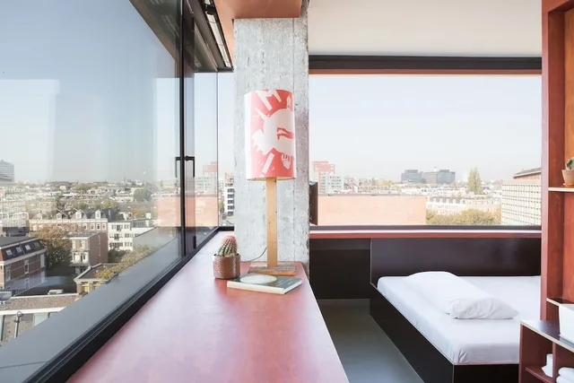 غرفة قياسية بسرير مزدوج، Volkshotel Amsterdam 3/5