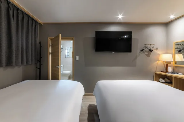 غرفة عائلية بسريرين مزدوجين، Hotel Stay Inn Seoul Station 3/10