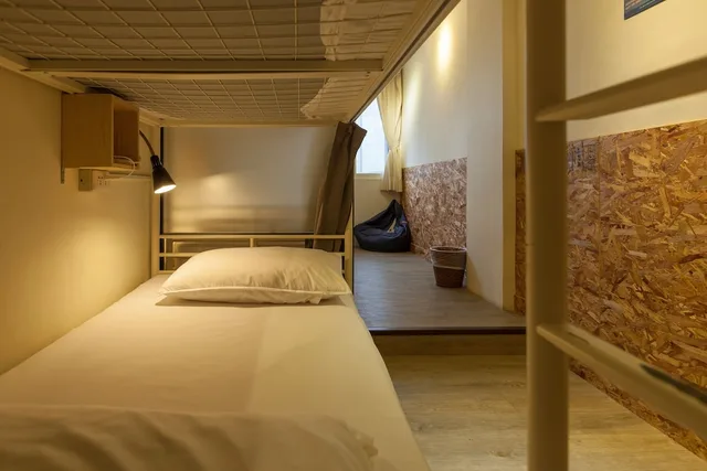 غرفة قياسية رباعية بأسرّة بطابقين، Sleeping Boot Hostel 4/4