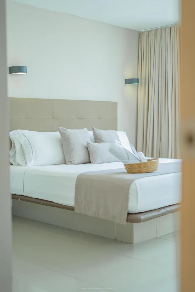 غرفة سوبيريور عائلية بإطلالة جزئية على البحر، La Gran Via Hotel 4/10