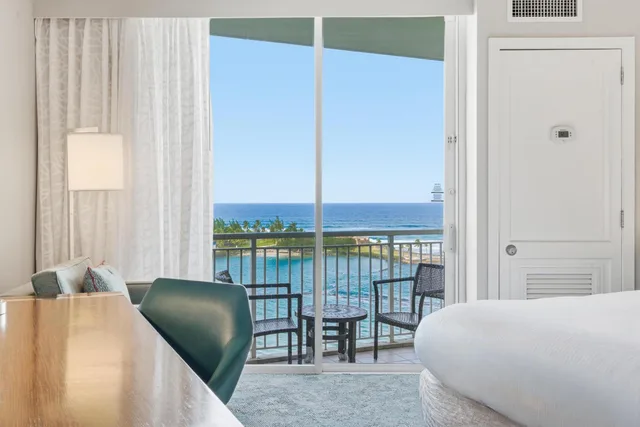 غرفة بريميوم عائلية بسريرين كينج بإطلالة على البحر، Caribe Hilton 6/8