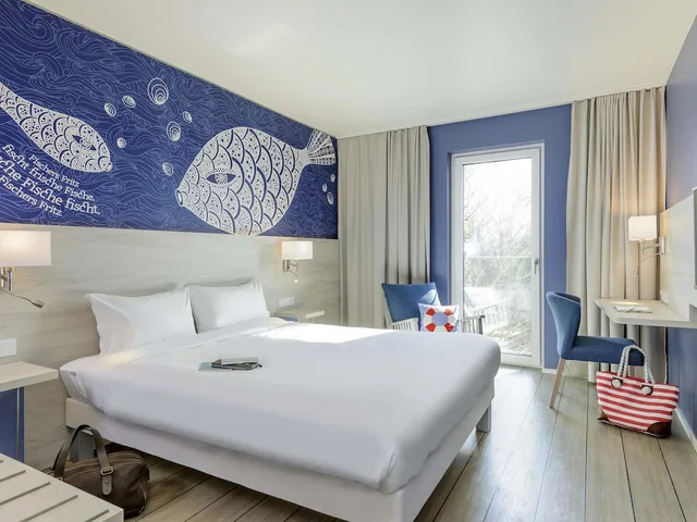 غرفة كومفورت بسرير مزدوج، IBIS STYLES KONSTANZ 3/7
