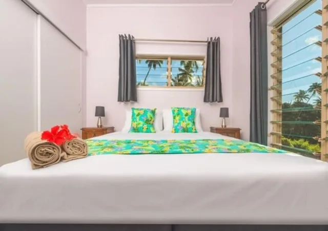 شقة سوبيريور بسريرين كينج بإطلالة على البحر بغرفتي نوم، Rarotonga Golfseaview 1/3