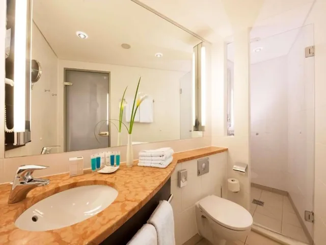 غرفة قياسية مفردة بسرير كوين، Dorint Hotel An Der Kongresshalle 3/5