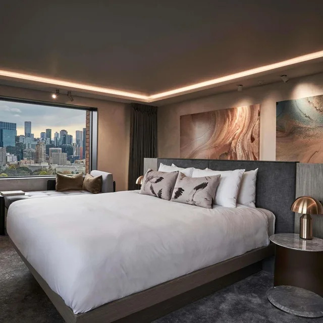 William, Sky, Villa, King Bed, Lounge Access, Top Floor، Pullman East Melbourne 1/9