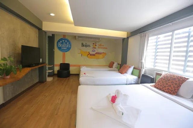 Plus, Family, 1 King and 2 Double Beds، My Way Hua Hin Music Hotel 10/10