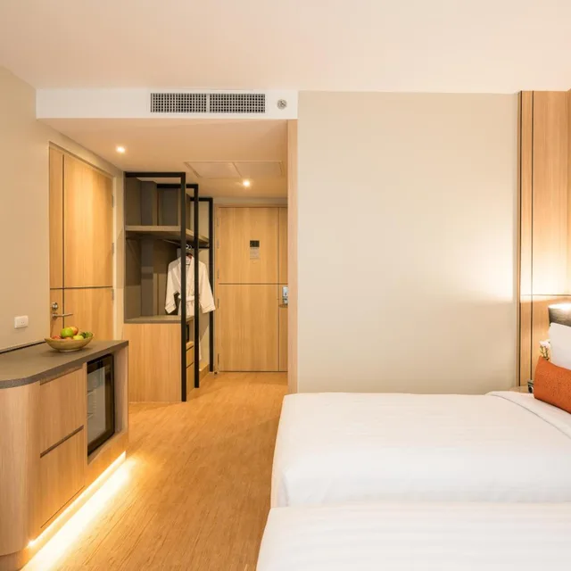 غرفة ديلوكس بسرير مزدوج بإطلالة على المدينة، The Key Premier Hotel Sukhumvit 4/10