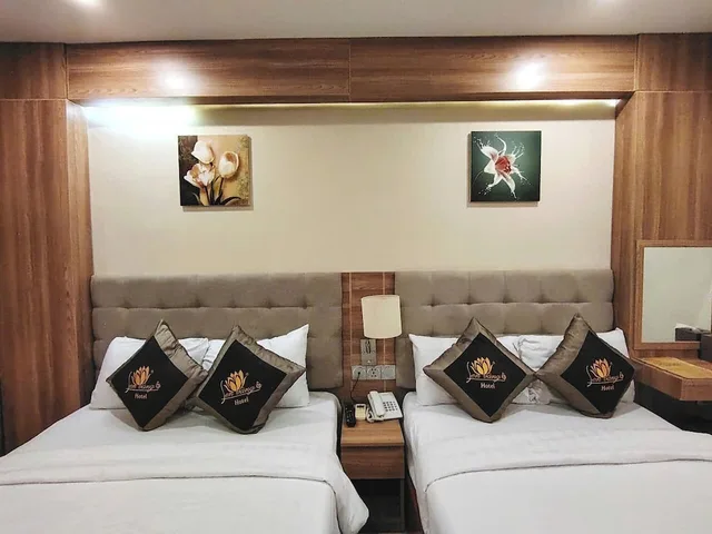 غرفة سوبيريور بسرير مزدوج وسرير فردي، Sen Vang Luxury Hotel 6/8