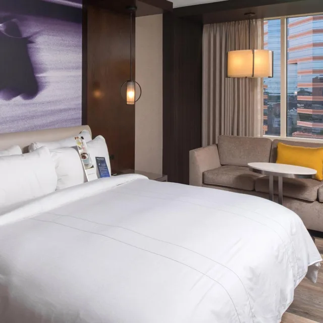 غرفة بسرير كينج، Durham Marriott City Center 13/20