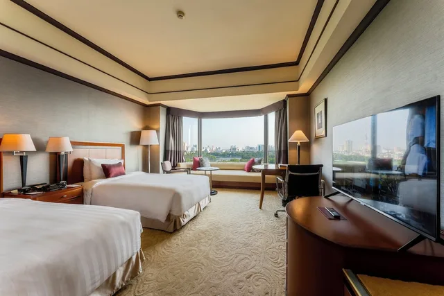 غرفة غراند ديلوكس بسريرين منفصلين، Hotel Du Parc Hanoi 3/7