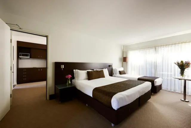 غرفة متصلة عائلية، Station Motel Parkes 1/2