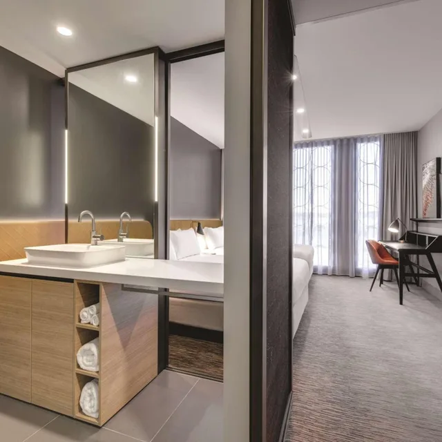 غرفة متصلة عائلية بسرير فردي، Vibe Hotel Canberra Airport 5/5