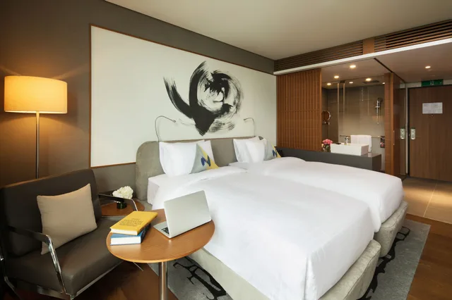 غرفة تنفيذية بسريرين منفصلين، Novotel Ambassador Seoul Dongdaemun Hotels and Residences 3/7
