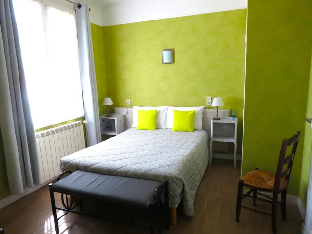 غرفة بسرير مزدوج، Hotel Au Petit Bearn 3/10
