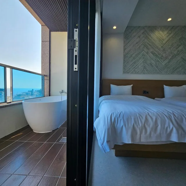 Ocean, Deluxe, Twin Beds، Songjeong Olla Hotel 10/10